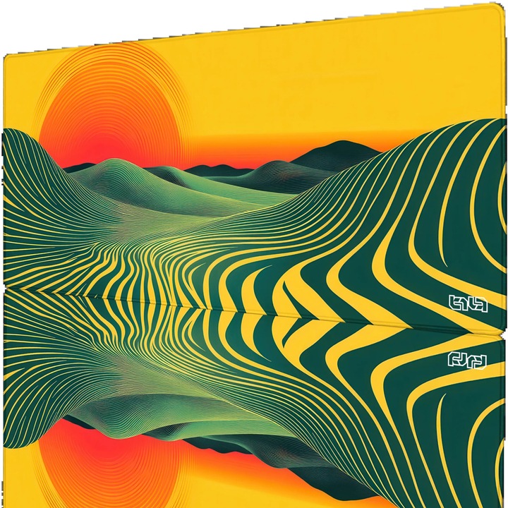 Mousepad TILT, multicolor, 90x40 cm