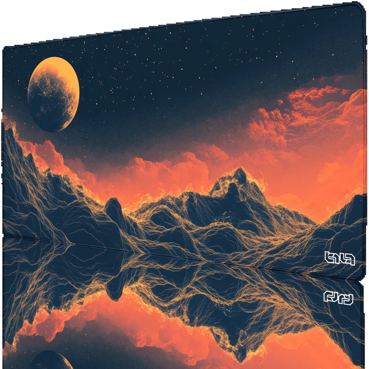 TILT Mousepad Podroz na Marsa 100x50cm, suport pentru incheietura, antiderapant