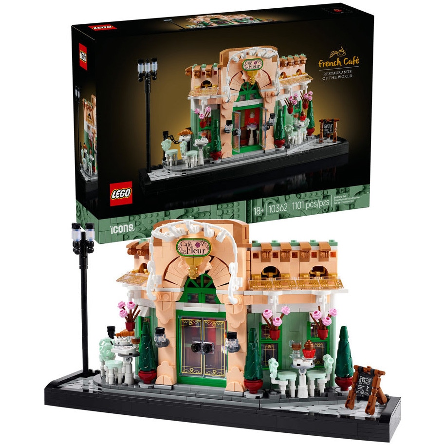 LEGO® Icons - Cafenea frantuzeasca 10362, 1101 piese