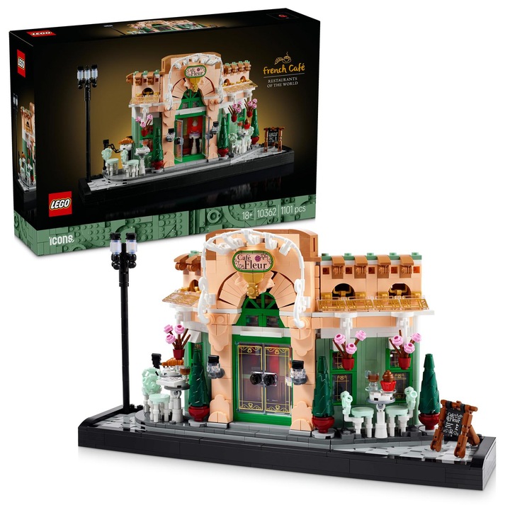 LEGO® Icons - Френско кафене 10362, 1101 части