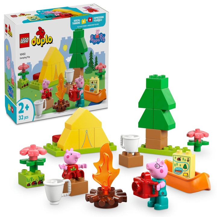 LEGO® DUPLO - Peppa Pig TBD1 10452, 32 части