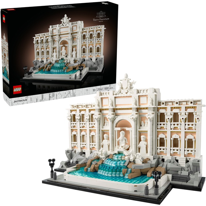LEGO® Architecture - Фонтан Треви 21062, 1880 части
