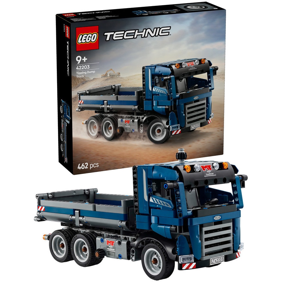 LEGO® Technic - Camion cu bena basculanta 42203, 462 piese