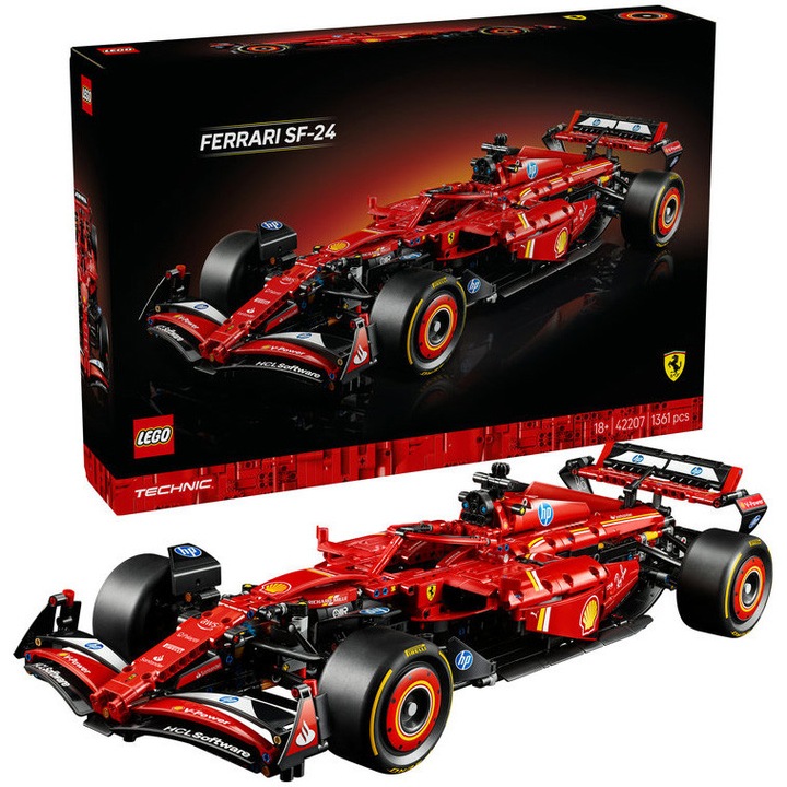 LEGO® Technic - Masina F1 Ferrari SF-24 42207, 1362 db