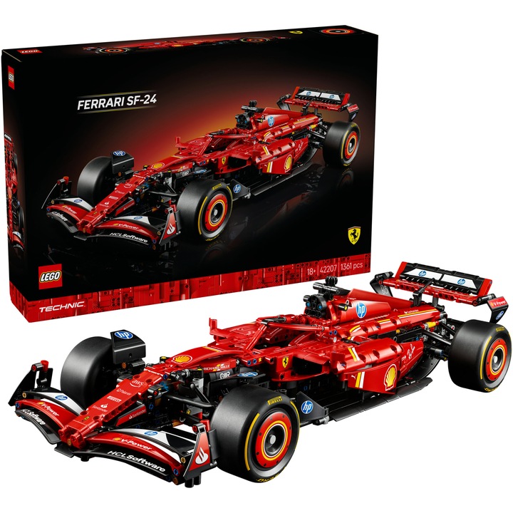 LEGO® Technic - Кола F1 Ferrari SF-24 42207, 1362 части