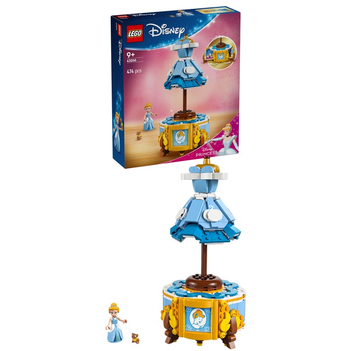 LEGO® Disney Princess™ - Rochia Cenusaresei 43266, 474 piese
