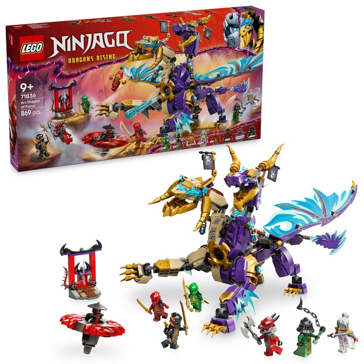 LEGO® Ninjago - Dragon of Focus Arc 71836, 869 части