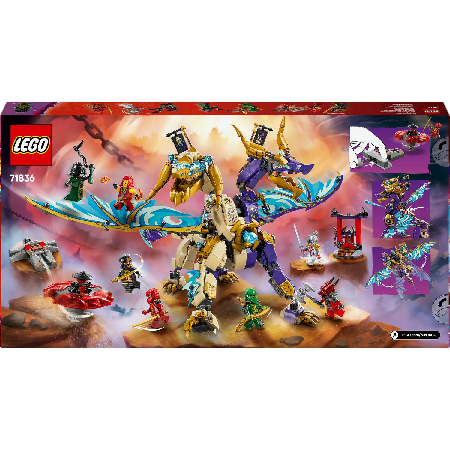 LEGO® Ninjago - Dragon of Focus Arc 71836, 869 части - eMAG.bg