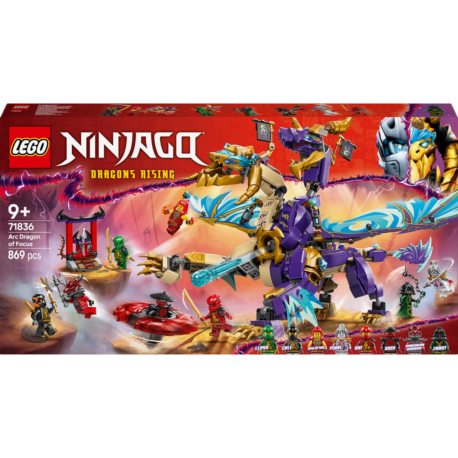 Set de constructie LEGO® NINJAGO® - Dragonul concentrarii Arc