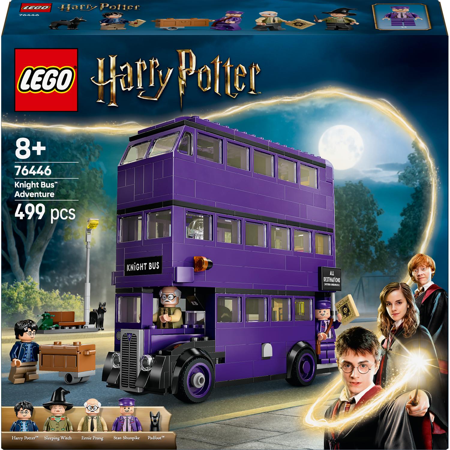 テラヘルツホイップシェイプ6.3kg LEGO® Harry Potter TM - Aventura cu Knight Bus™ 76446, 499 piese