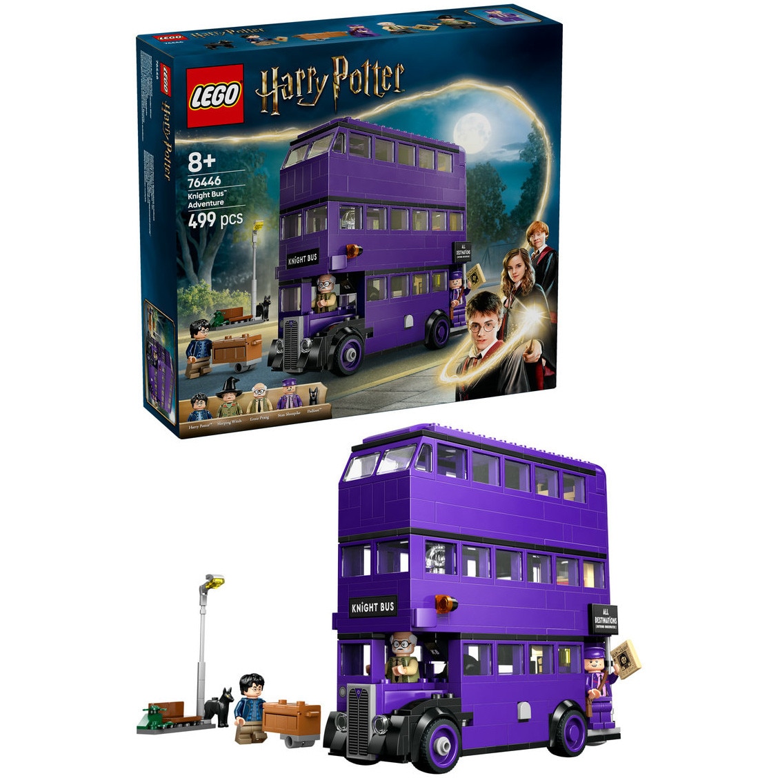 LEGO® Harry Potter TM - Aventura cu Knight Bus™ 76446, 499 piese
