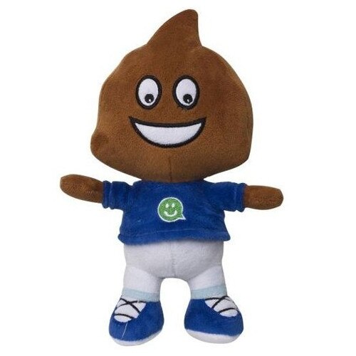 Figurina de plus Emoticon Emoji Maro 21 cm