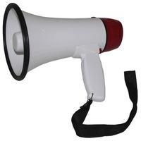 Portavoce, Megafon USB, cu acumulator, 20W, functie de inregistrare