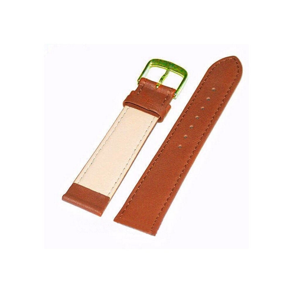 Curea de ceas Di-Modell Derby 1165-20205, 20mm, Cognac, catarama aurie