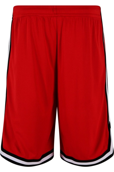 Urban Classics férfi rövidnadrág, Urban piros/fekete/fehér, Piros