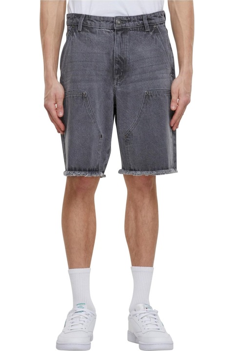 Urban Classics férfi rövidnadrág, frissen mosott szürke, Világosszürke