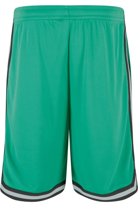 Urban Classics Férfi rövidnadrág, Páfrányzöld / fekete / fehér, Páfrányzöld