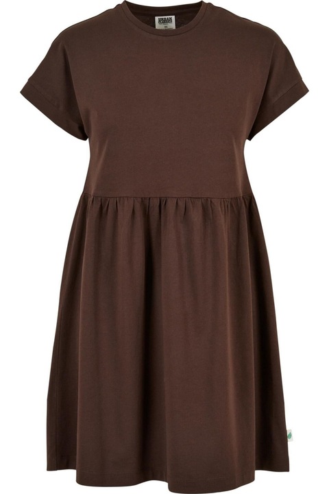 Дамска тениска Urban Classics Empire Valance, кафява, Кафяв