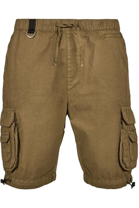 Мъжки къси карго панталони Urban Classics, Summer Olive, Меланж на камел