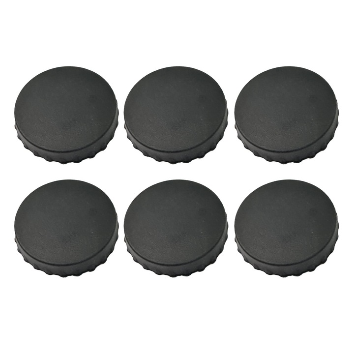 Пакет от 6 силиконови капачки за кутии за сода, многократни капачки за кутии за бира, Enforose
