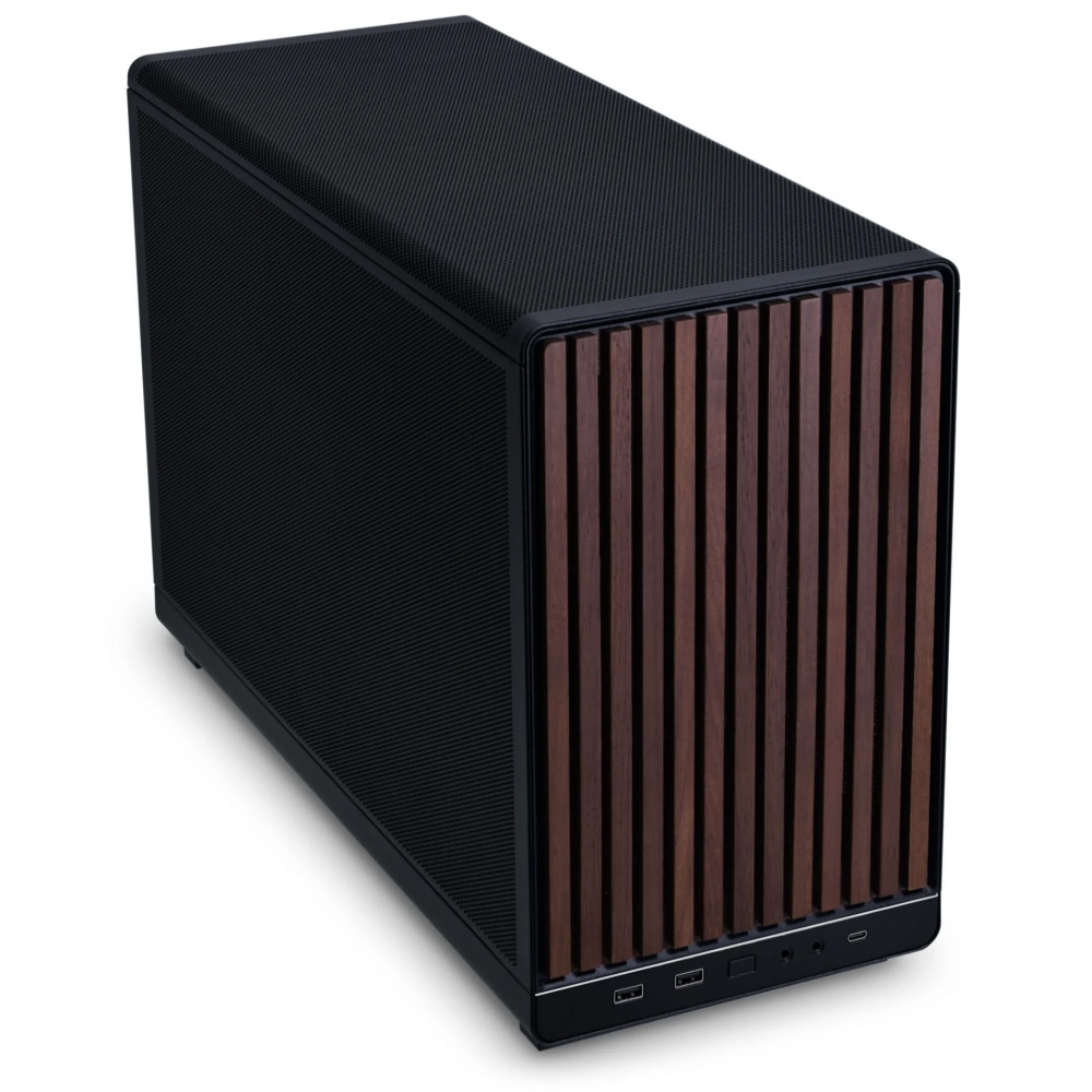 Carcasa Lian Li DAN A3-mATX Wood Edition, Micro Tower - eMAG.ro