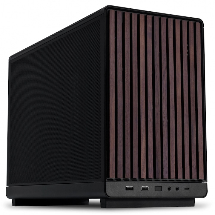 Carcasa Lian Li DAN A3-mATX Wood Edition, Micro Tower