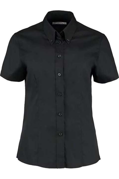 Fekete női ing Kustom Kit, Fekete