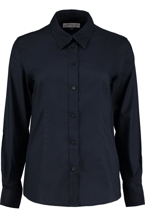 Női Kustom Kit ing, francia haditengerészet, Melange tengerészkék