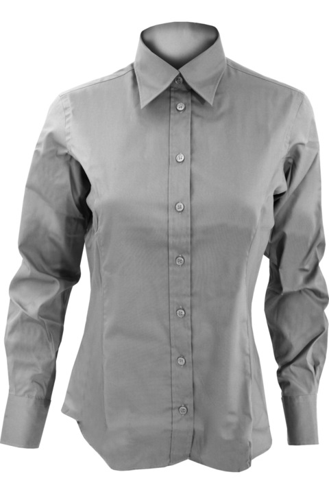 Női Kustom Kit ing, ezüstszürke, Ezüstszín