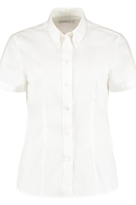 Бяла дамска риза по поръчка, Бял