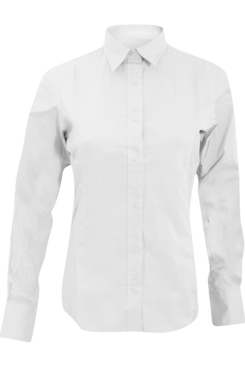 Kustom Kit női ing, fehér, Fehér