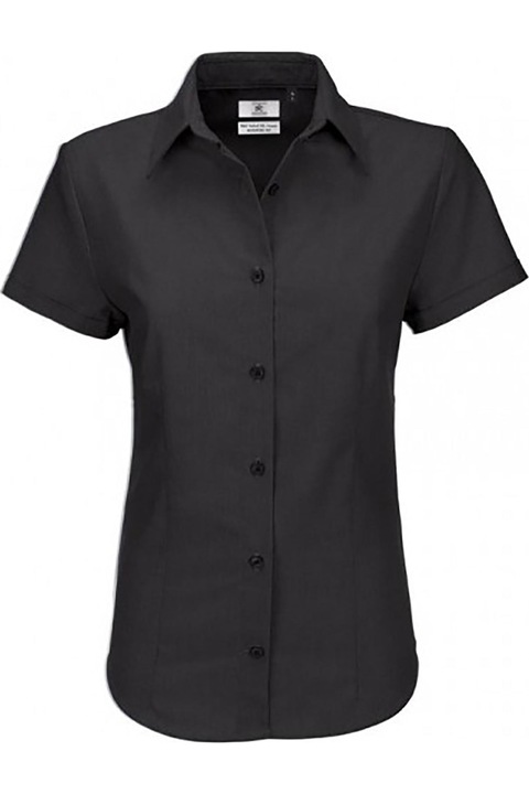 Дамска риза B and C, Черна, Черен