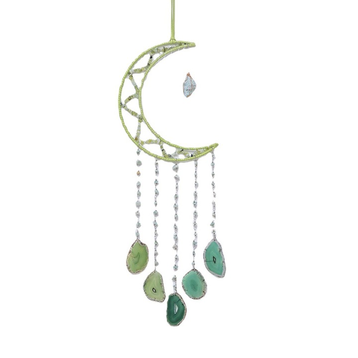 Clopota Wantage, piatra naturala, agat(Decor perete PVC Interior)