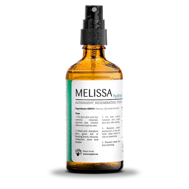 Apa florala de roinita (Melissa officinalis), 100ml