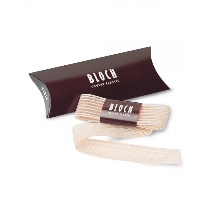 Elastic pentru pointe - Bloch Covert Elastic, Roz