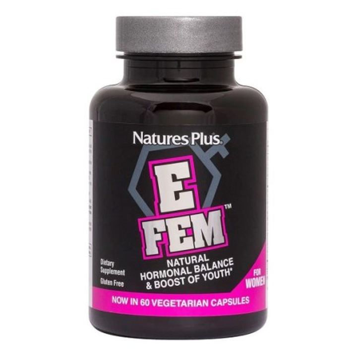 Multivitamine pentru femei Nature's Plus E Fem, 60 de capsule