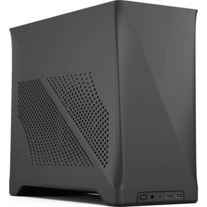 Fractal Design Era 2 FD-C-ERA2N-02 Charcoal Case без захранване Mini ITX черен