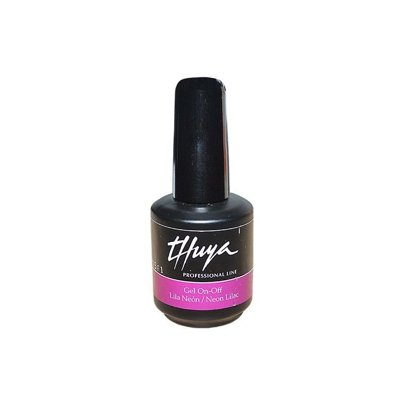 Oja semipermanenta Thuya Gel On-Off Lila Neon, 14 ml