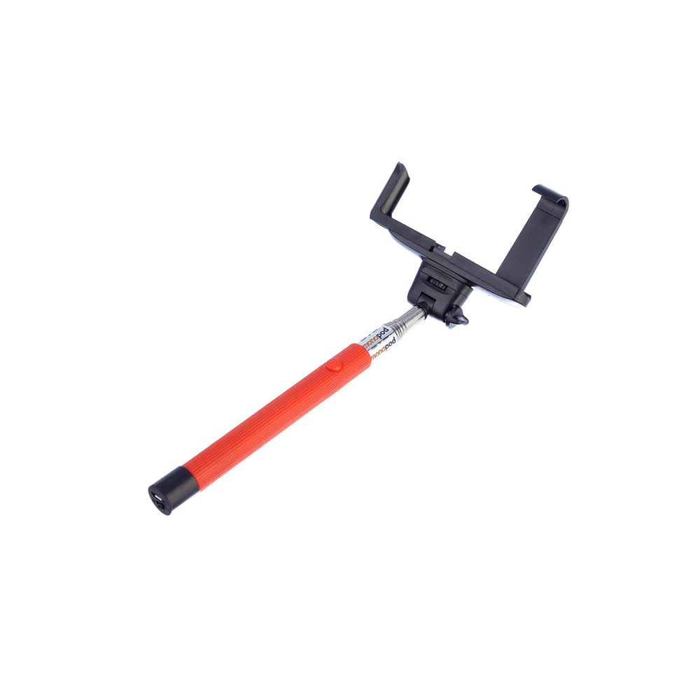 Selfie Stick , Bluetooth, 105 cm, Rosu