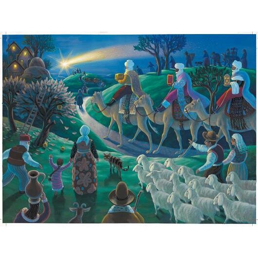 Journey to Bethlehem Calendar: The Story in Pictures and Words, Giuliano Lunelli