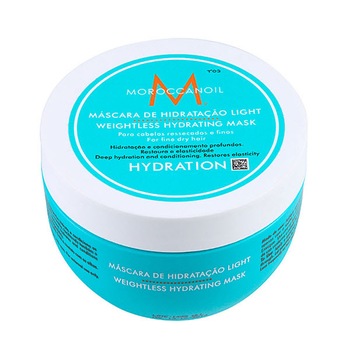 Masca de par Moroccanoil Hydration pentru par uscat cu structura subtire, 500 ml Masca de par Moroccanoil Hydration pentru par uscat cu structura subtire, 500 ml