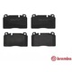Első tengely fékbetét készlet, Brembo, Prime Line, P 85 123, Audi A6 C7 11-18, A7 14-18, Q5 8R, SQ5 320mm