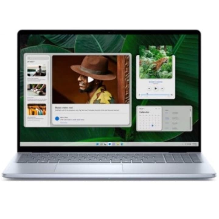 Laptop Dell Inspiron 16 5640, 16 hüvelykes 1920 x 1200, Intel Core 5 120U 10 C / 12 T, 5,0 GHz, 12 MB gyorsítótár, 15 W, 16 GB DDR5, 512 GB SSD, Intel Intel Graphics, Windows 1