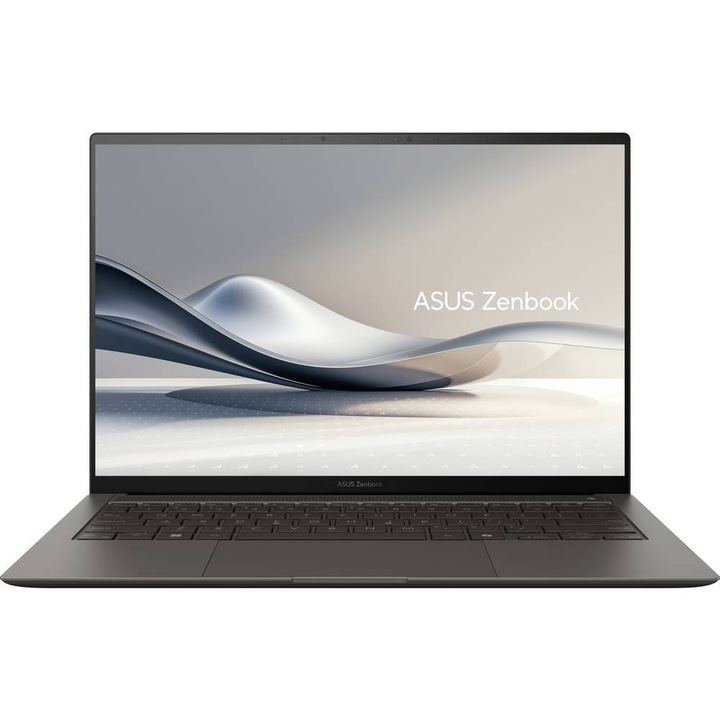 Laptop ASUS Zenbook S 14 2.8K 14 inch Intel Core Ultra 7 258V 32GB 1TB SSD Windows 11 Zumaia Gray