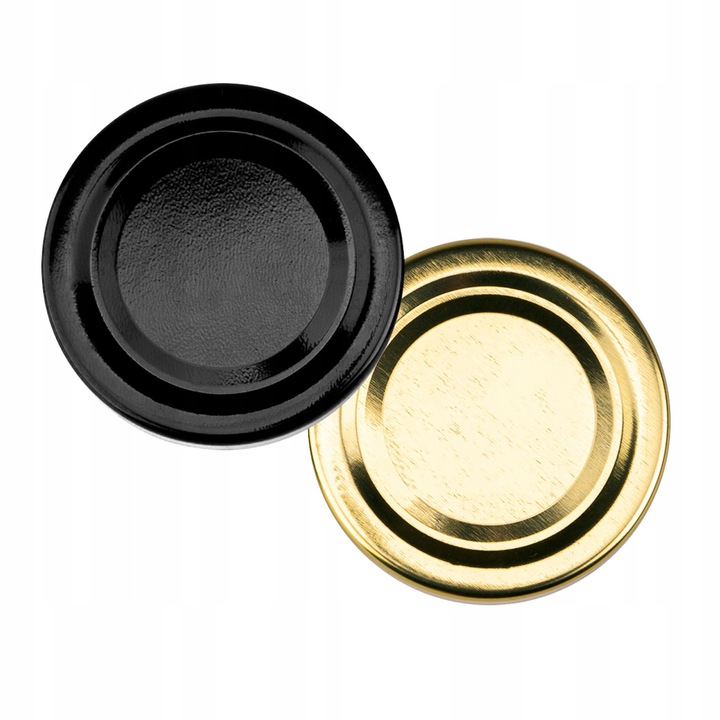 Capace pentru Borcane, SuperButelki, Model Inalt f58, fi 58 mm, 4 Puncte de Inchidere, Pentru Conserve si Sucuri, Metal de Calitate, Rezistent la Coroziune, Sigur Pasteurizare, 10 bucati