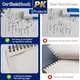 Set 2 Caiet Pentru Schite si Desen, SINBINTA, Hartie Alba, A4+A5, 50/25 coli, 475/145g, Ingrosata, Cu spira, Usor de rupt, coperta dura, Usor si portabil, Pentru studio, scoala sau acasa, Hartie, 21x29.8/14.8x21cm, Alb