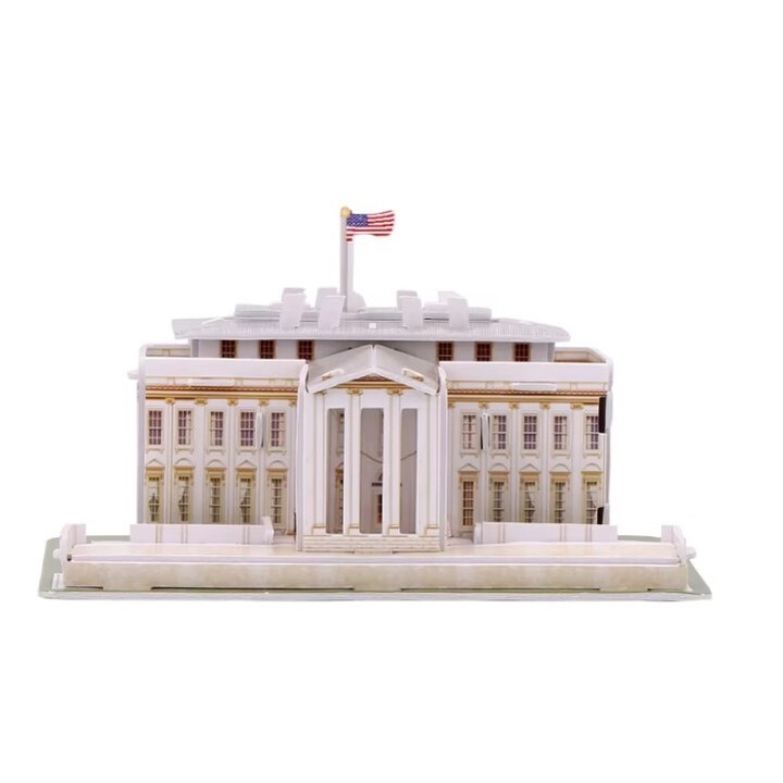 3D puzzle, EVNC, Fehér Ház modell
