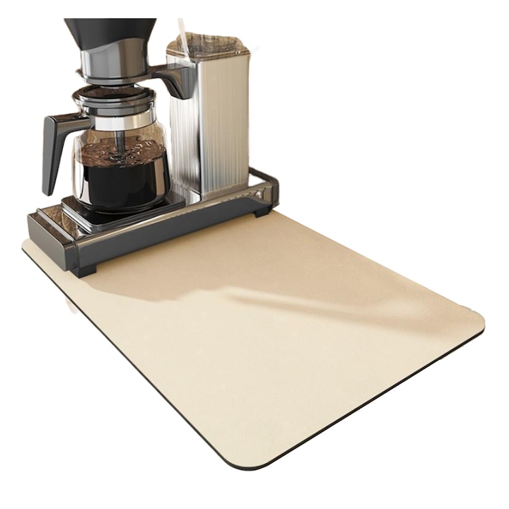 Enforose edényszárító, 30x50cm, többszínű, kovaföld anyagból, nedvszívó és csúszásmentes