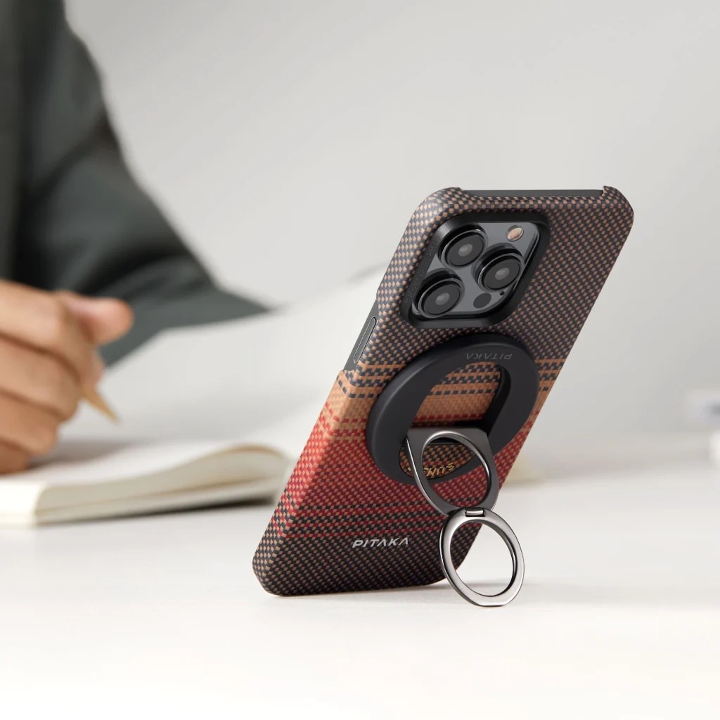 Suport Inel Magnetic Pitaka pentru telefon MagEZ Grip 3 Sunset