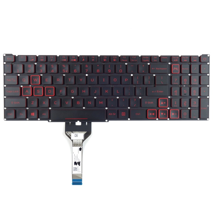 Tastatura Tradebit pentru Acer Nitro AN515-45/56/57/58 LED